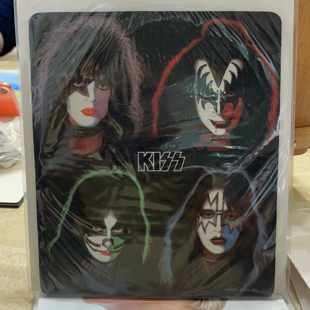 KISS Vintage Collectible 1997 KISS Mouse Pad (new)